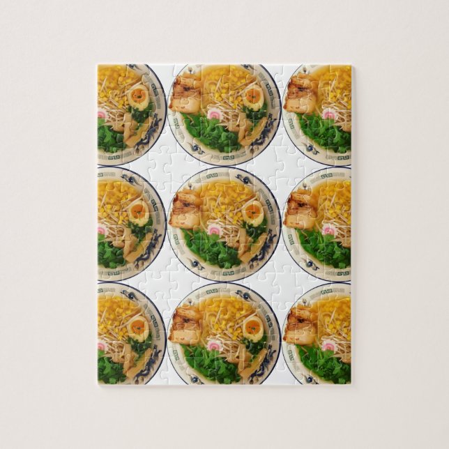 Gris Ramen Noodle Soppa Pussel (Vertikal)