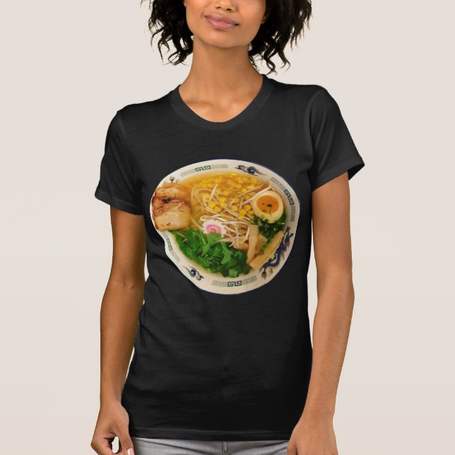 Gris Ramen Noodle Soppa T-shirt (Framsida)