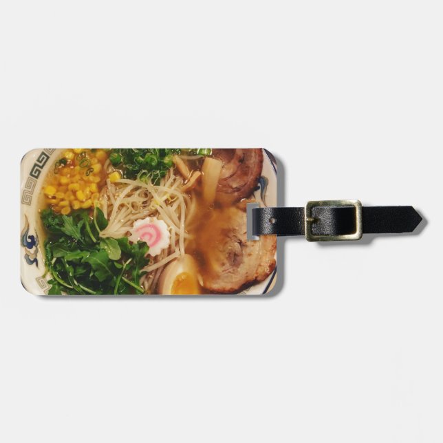 Gris Ramen Noodles Bagagebricka (Horisontell Framsida)