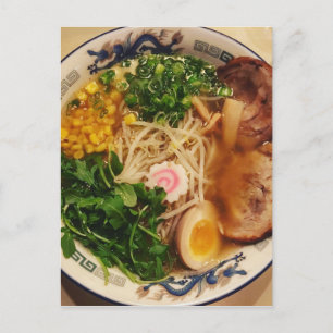 Gris Ramen Noodles Vykort