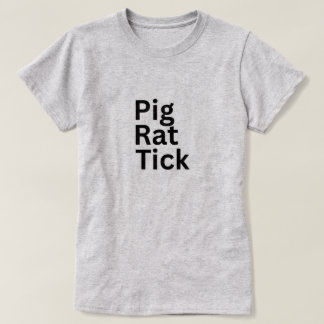Gris Råtta Fästing PRT  T Shirt