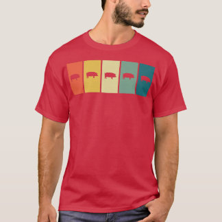 Gris Retro Sunset Farming Farmer Premium T Shirt