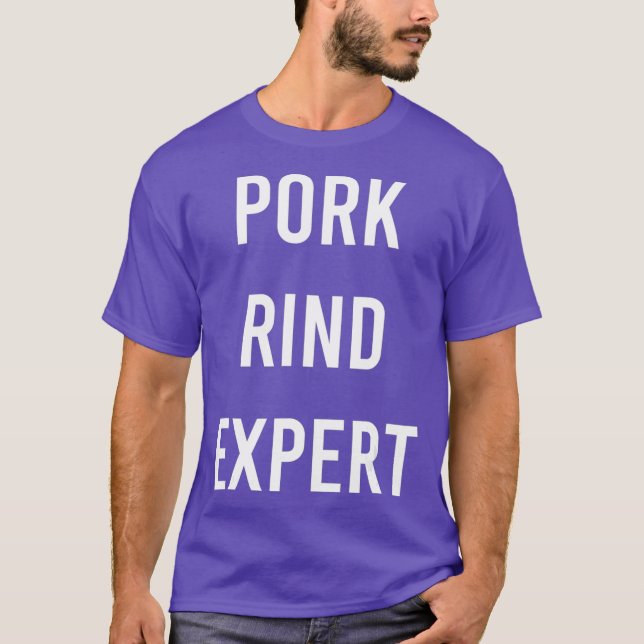 Gris Rind Expert Funny Junk Fast Food Gag Gift T Shirt (Framsida)