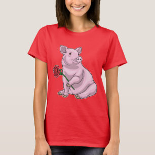 Gris Ro Flower T Shirt
