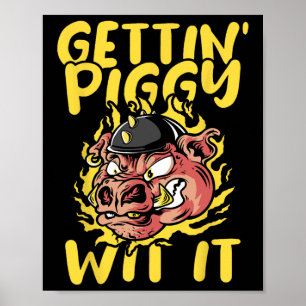 Gris Roast Byrbecue får en gig vind med bq Poster