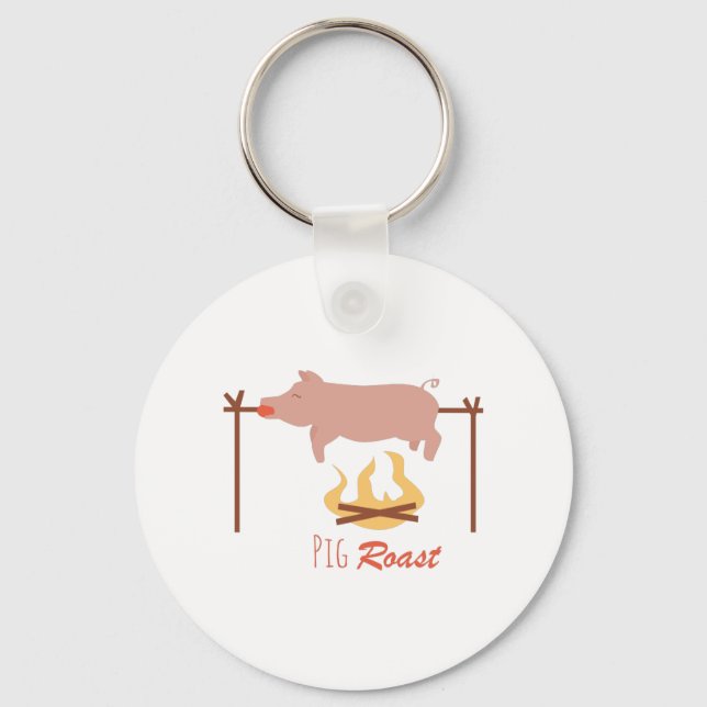 Gris Roast Nyckelring (Framsida)