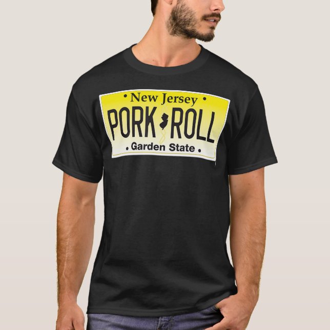 Gris Roll Egg and Cheese New jersey NJ Lichol T Shirt (Framsida)