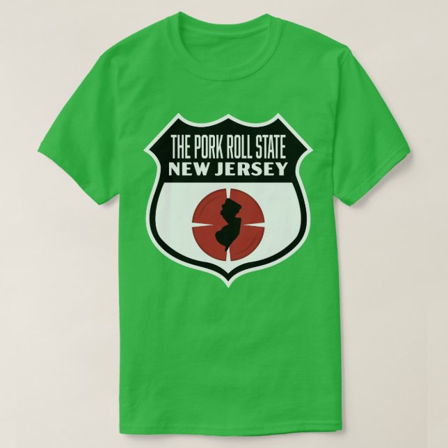 Gris Roll State Shield T Shirt (Design framsida)