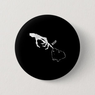Gris Scary Skeleton Hand Boop Funny Spooky Hallowe Knapp