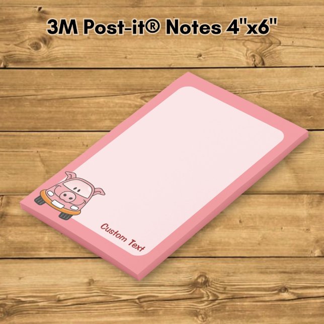 Gris seriebil post-it block (Skapare uppladdad)