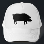 Gris Silhouette Truckerkeps<br><div class="desc">Gris Silhouette Farmers Hat</div>