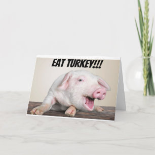 GRIS SJÖSS ***TURKIET** VID THANKSGIVING HELGKORT