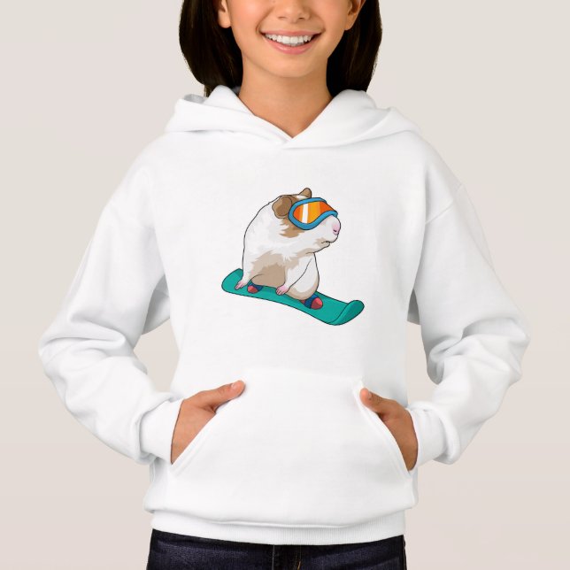 Gris Snowboarder Snowboarder T Shirt (Framsida)