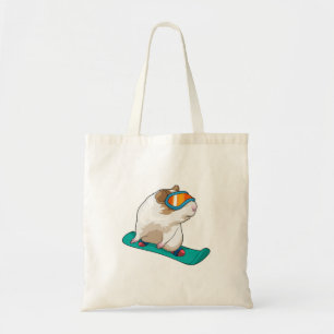 Gris Snowboarder Snowboarder Tygkasse