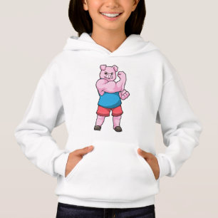 Gris som Bodybyggare med stor Upper arm T Shirt