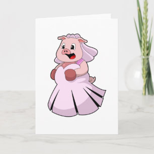 Gris som Bride med Bröllop dress.PNG Kort
