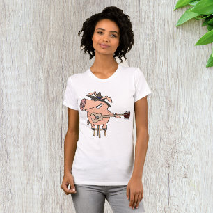 Gris som spelar blåsorna t shirt