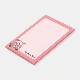 Gris Tecknad Car Post-it Block