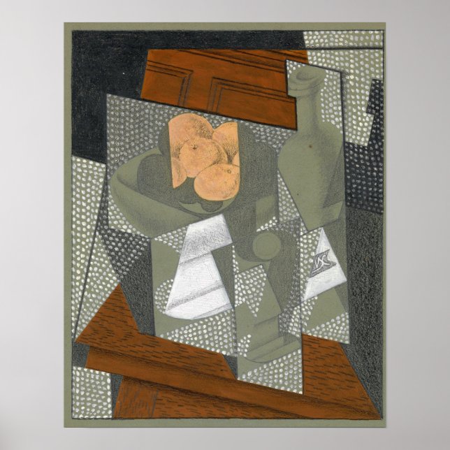 Gris - The Fruit Bowl 1915 Poster (Framsidan)