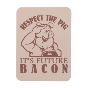 GRIS TILL BACON anpassningsbar färg magnet