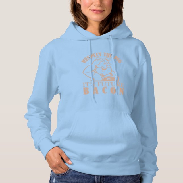 GRIS TO BACON-hoodies - Välj stil & färg T-shirt (Framsida)