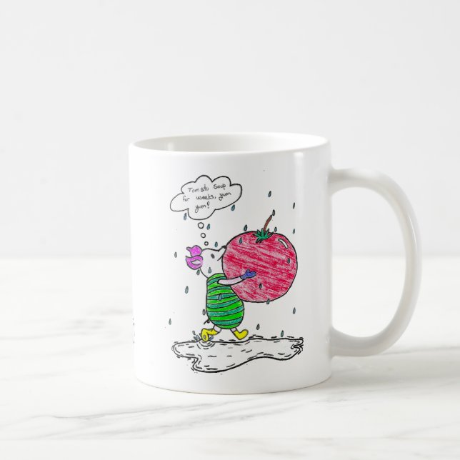 Gris - Tomat Kaffemugg (Höger)