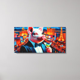 GRIS-VEGAS NIGHTLIFE 3 CANVASTRYCK