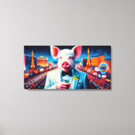 GRIS-VEGAS NIGHTLIFE 4 CANVASTRYCK