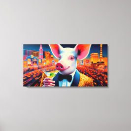 GRIS-VEGAS NIGHTLIFE 6 CANVASTRYCK