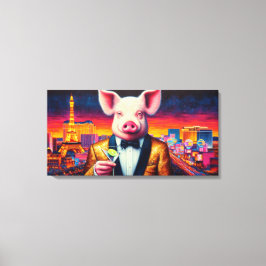 GRIS-VEGAS NIGHTLIFE 7 CANVASTRYCK