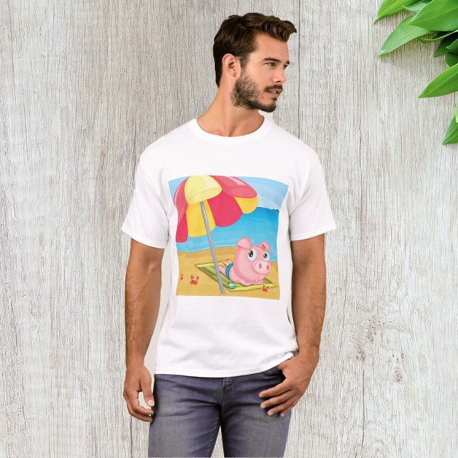 Gris vid Beach Manar T-Shirt (Skapare uppladdad)