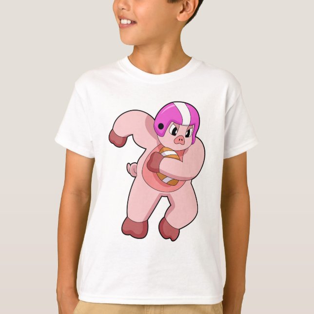 Gris vid fotbollsportsport t shirt (Framsida)