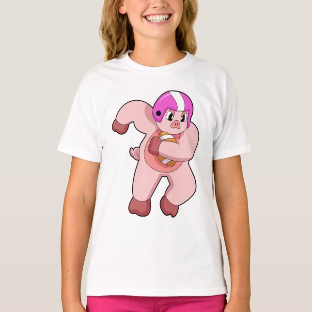 Gris vid fotbollsportsport t shirt (Framsida)