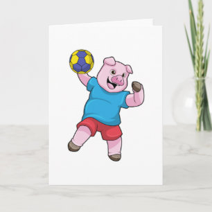 Gris vid Handball-sport Kort
