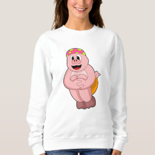 Gris vid jumpning till Vatten T Shirt