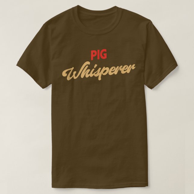 Gris Whisperer Funny Gris T Shirt (Design framsida)