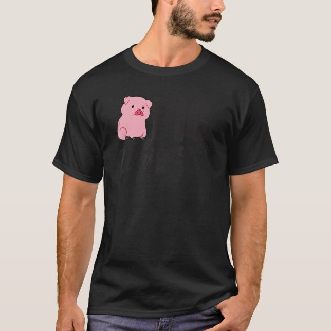 Gris Whisperer, Hog Älskare, Cute Farmer, Funny An T Shirt (Framsida)