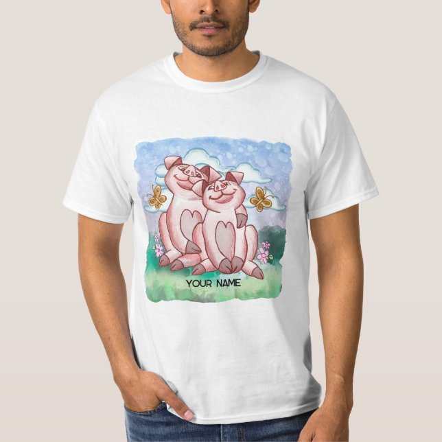 Grisälskare   t shirt (Framsida)