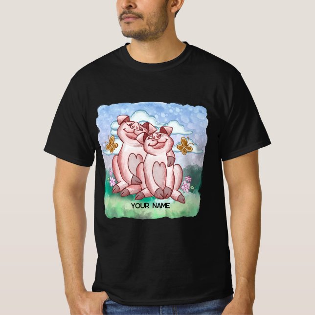 Grisälskare   t shirt (Framsida)