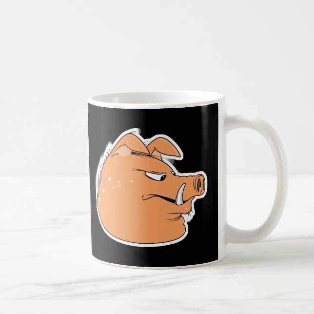 grisansikte kaffemugg (Höger)