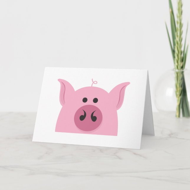 Grisansikte Kort (Framsida)