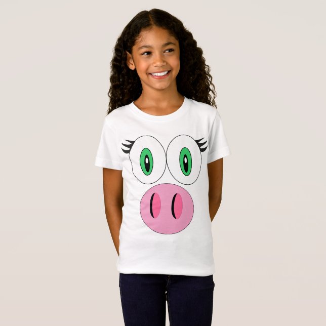 Grisansikte! T-shirt (Hel framsida)