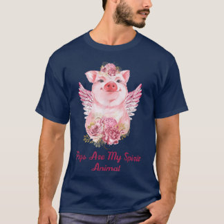 Grisar är min animike AnimalPig Älskare och jordbr T Shirt