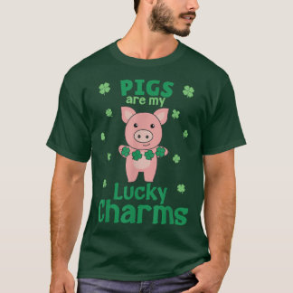 Grisar är mina Lucky Charms St Paddy's Day Gris 49 T Shirt