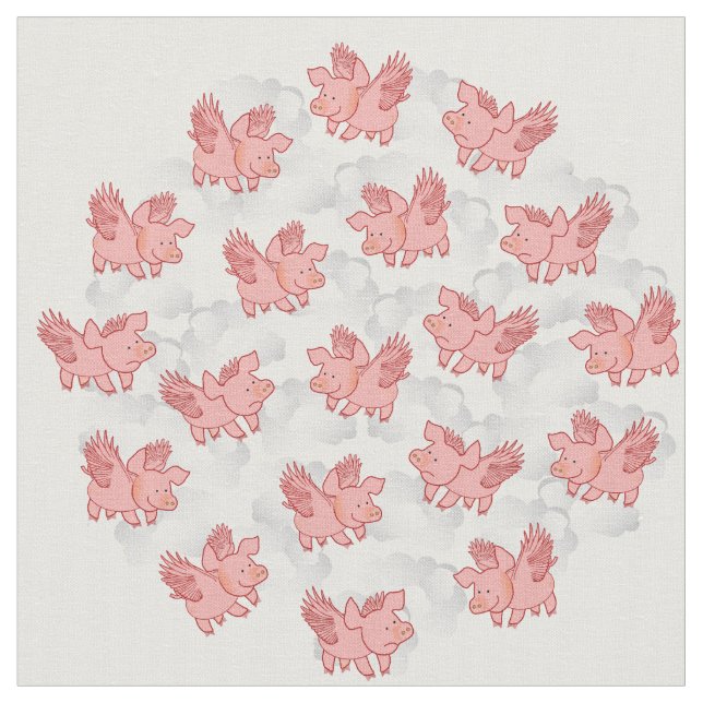 GRISAR FLYGER anpassadetyg Tyg (Närbild)