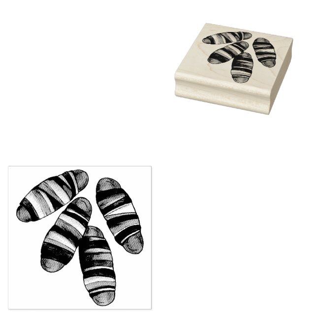 Grisar i Blankets Bacon Sause UK British Food Stämpel (Stämplad)