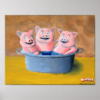 Grisar i en Tub - Poster