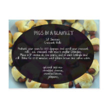 Grisar i ett blankettkort