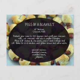 Grisar i ett blankettkort vykort