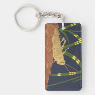 Grisar i Grönt Grass på blå bakgrund